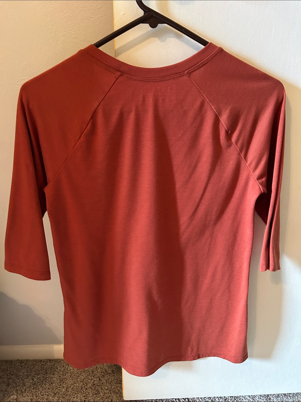 Shredly 3/4 length Rust Colored MTB Top - Picture 2 of 2